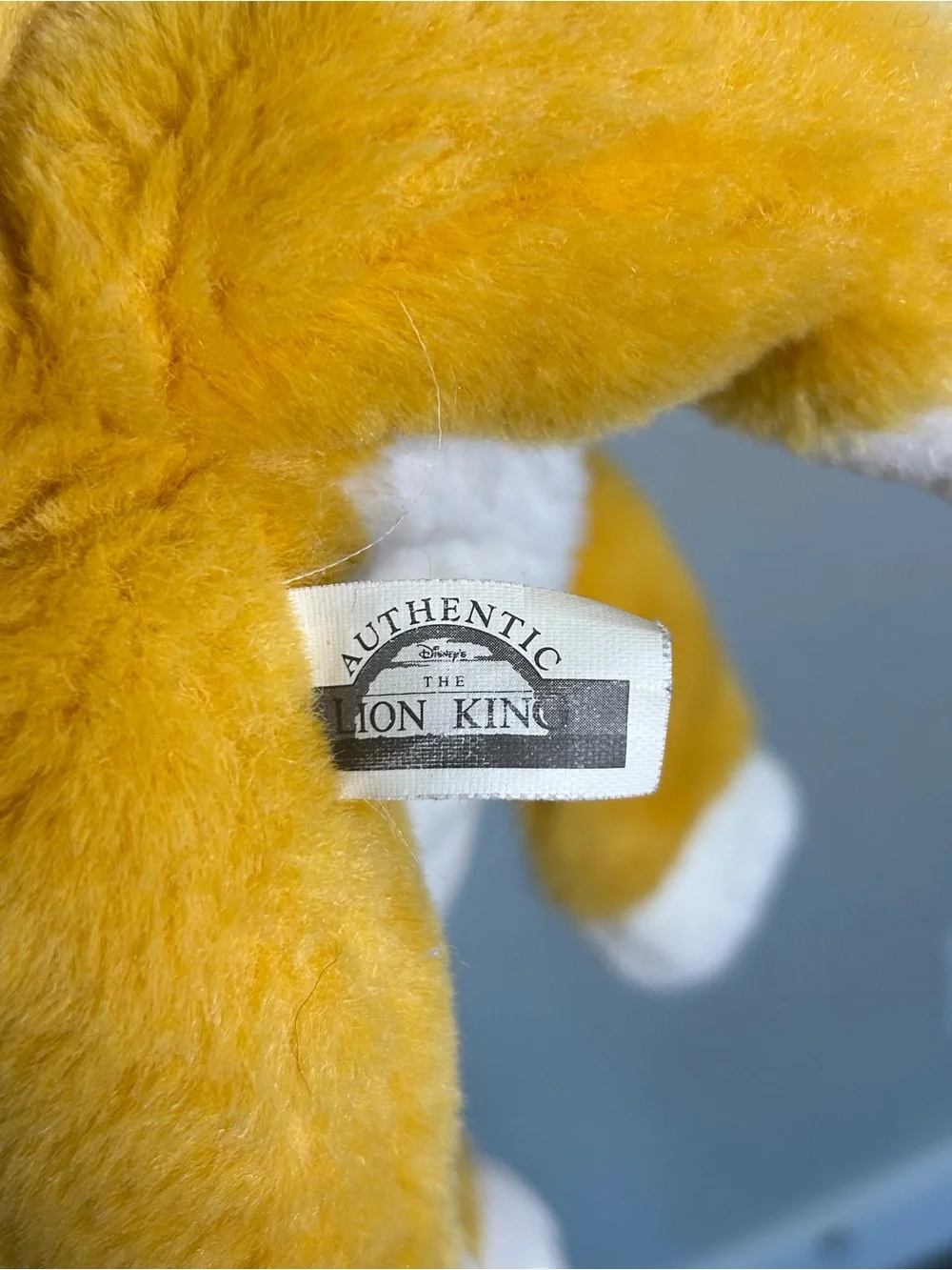 Vintage Mattel 1993 Floppy Simba Lion King Plush